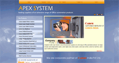 Desktop Screenshot of apexsystem.net