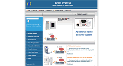 Desktop Screenshot of apexsystem.in